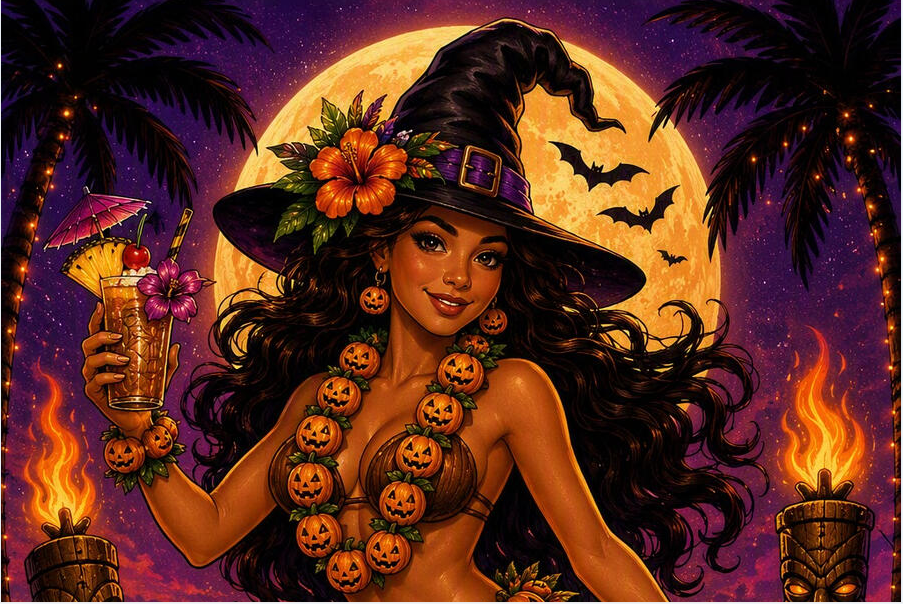 Hulaween Party